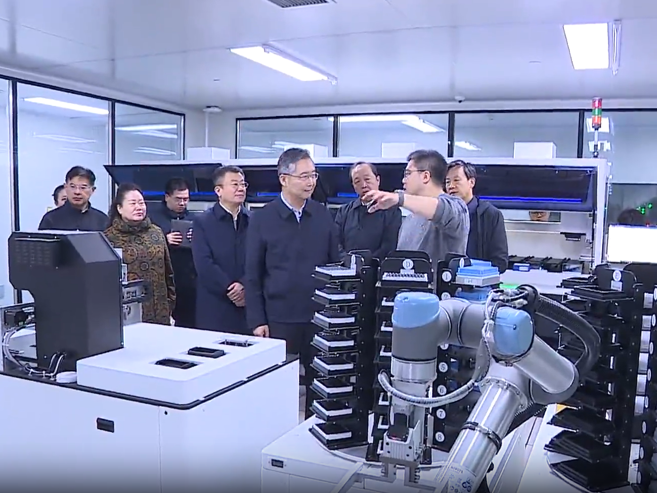 王现坤在高新区调研检查